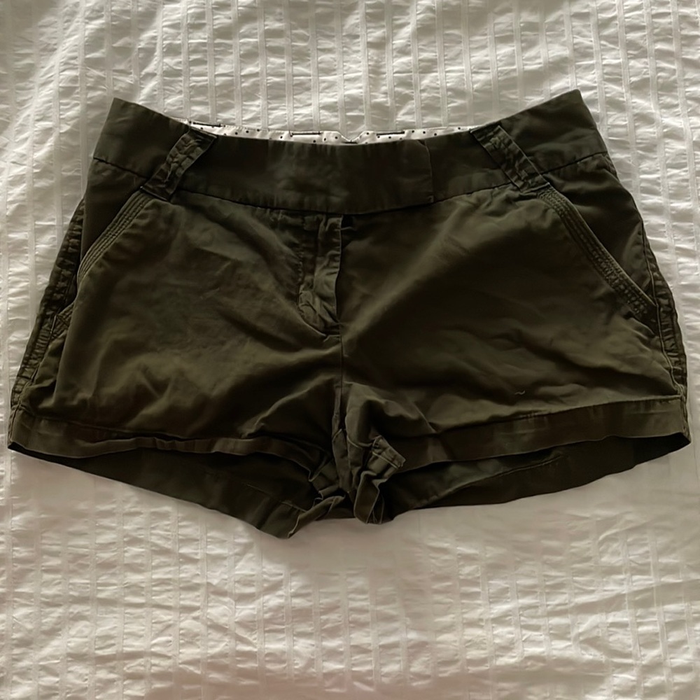 Jcrew chino shorts size 4